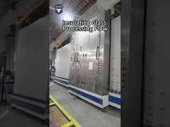 cadena de producción de cristal